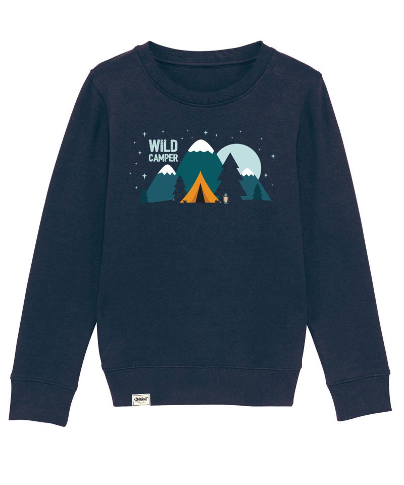 Wild Camper - Kids Organic Cotton Sweatshirt