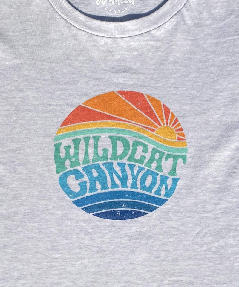Alternative view of Wildcat Sunrise (Light) - Men's Organic Cotton T-Shirt
