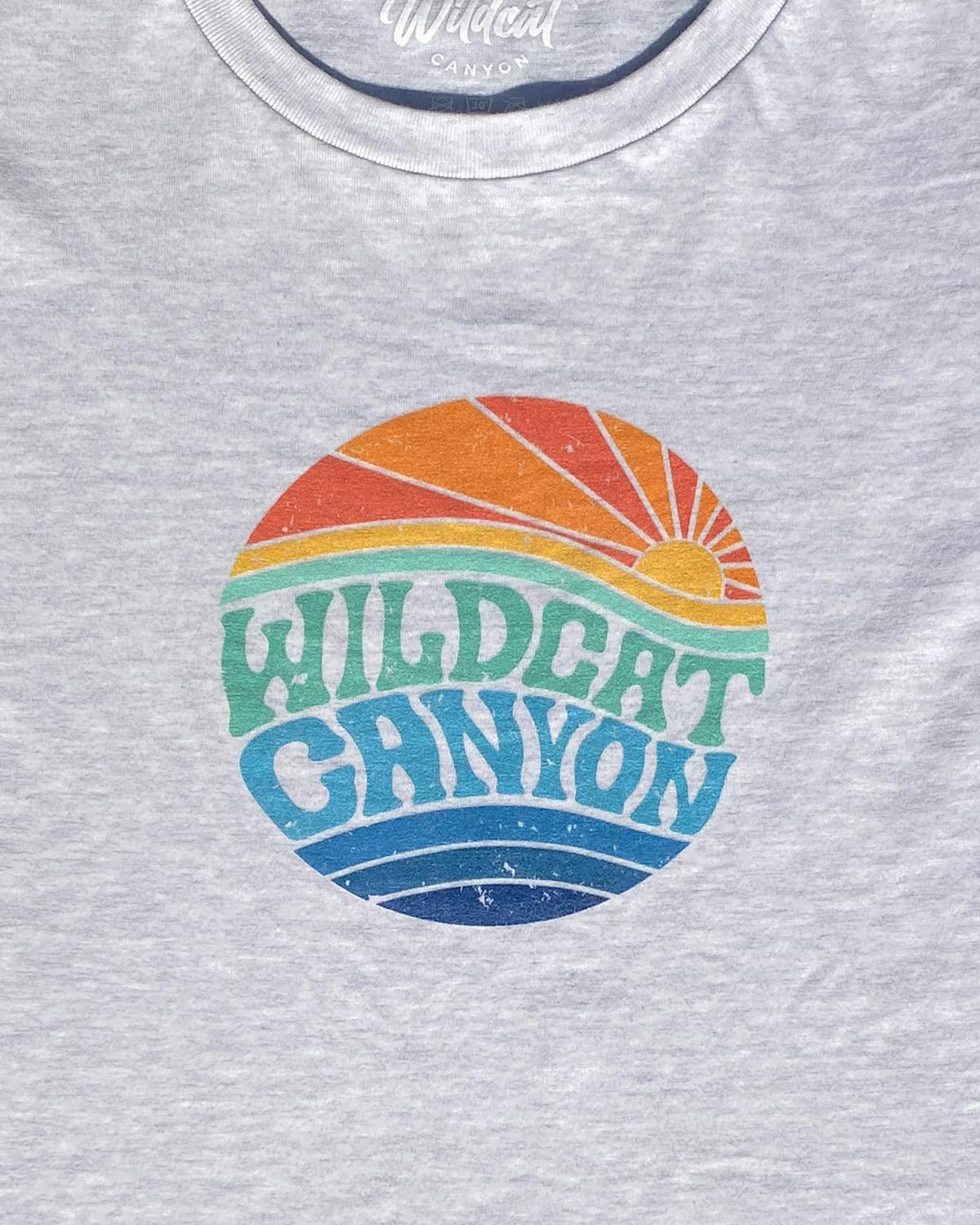 Wildcat Sunrise (Light) - Men's Organic Cotton T-Shirt - Image 2