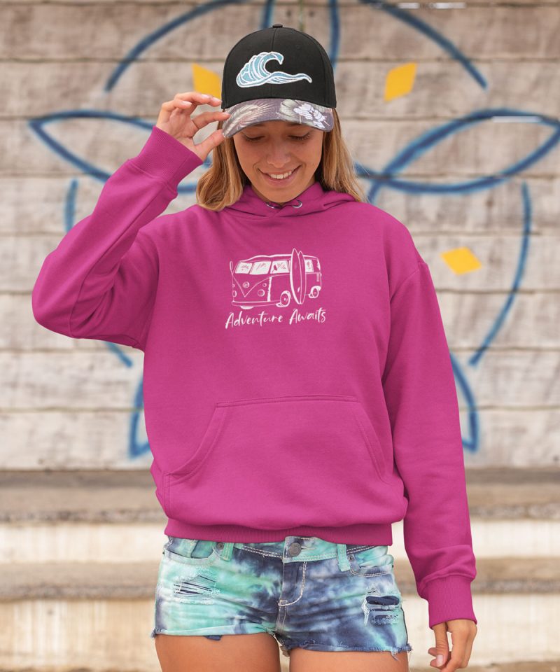 Alternative view of Road Trip - Women's Organic Cotton Hoodie