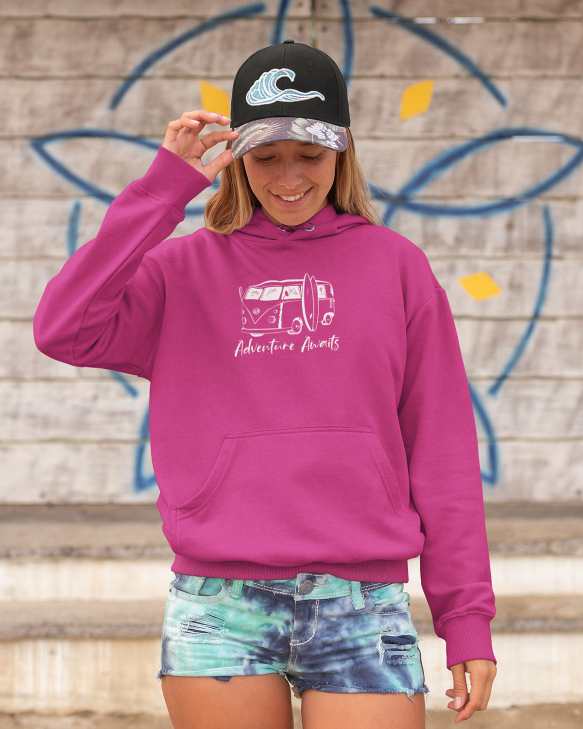 Road Trip - Women's Organic Cotton Hoodie - Image 2