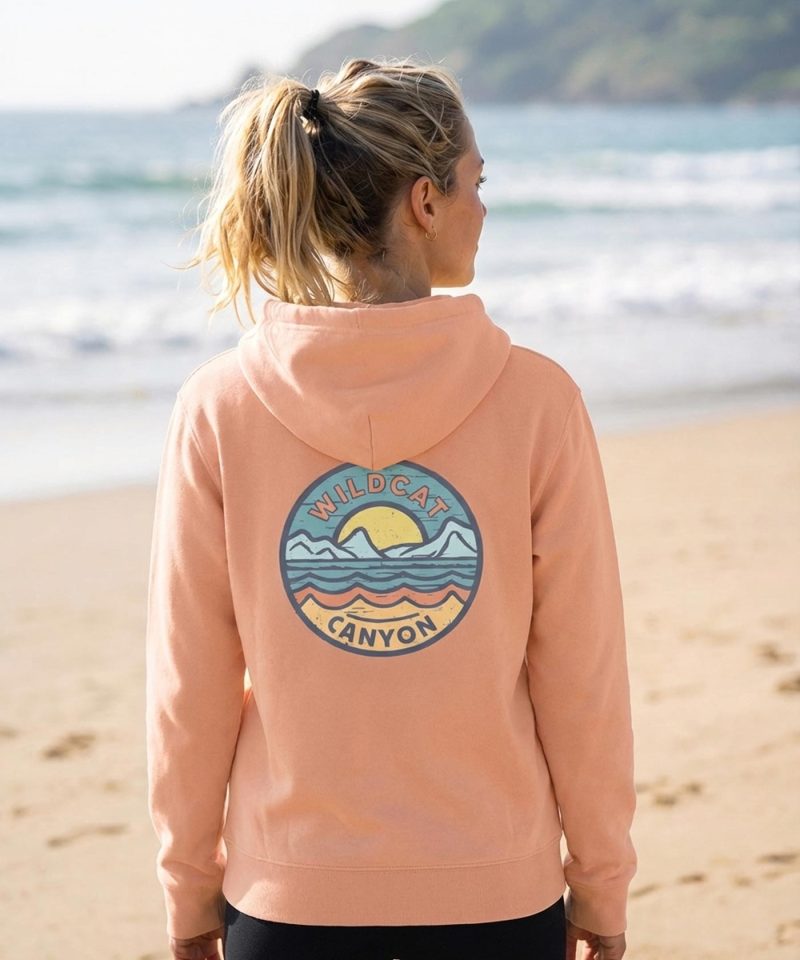 women's organic cotton surf hoodie