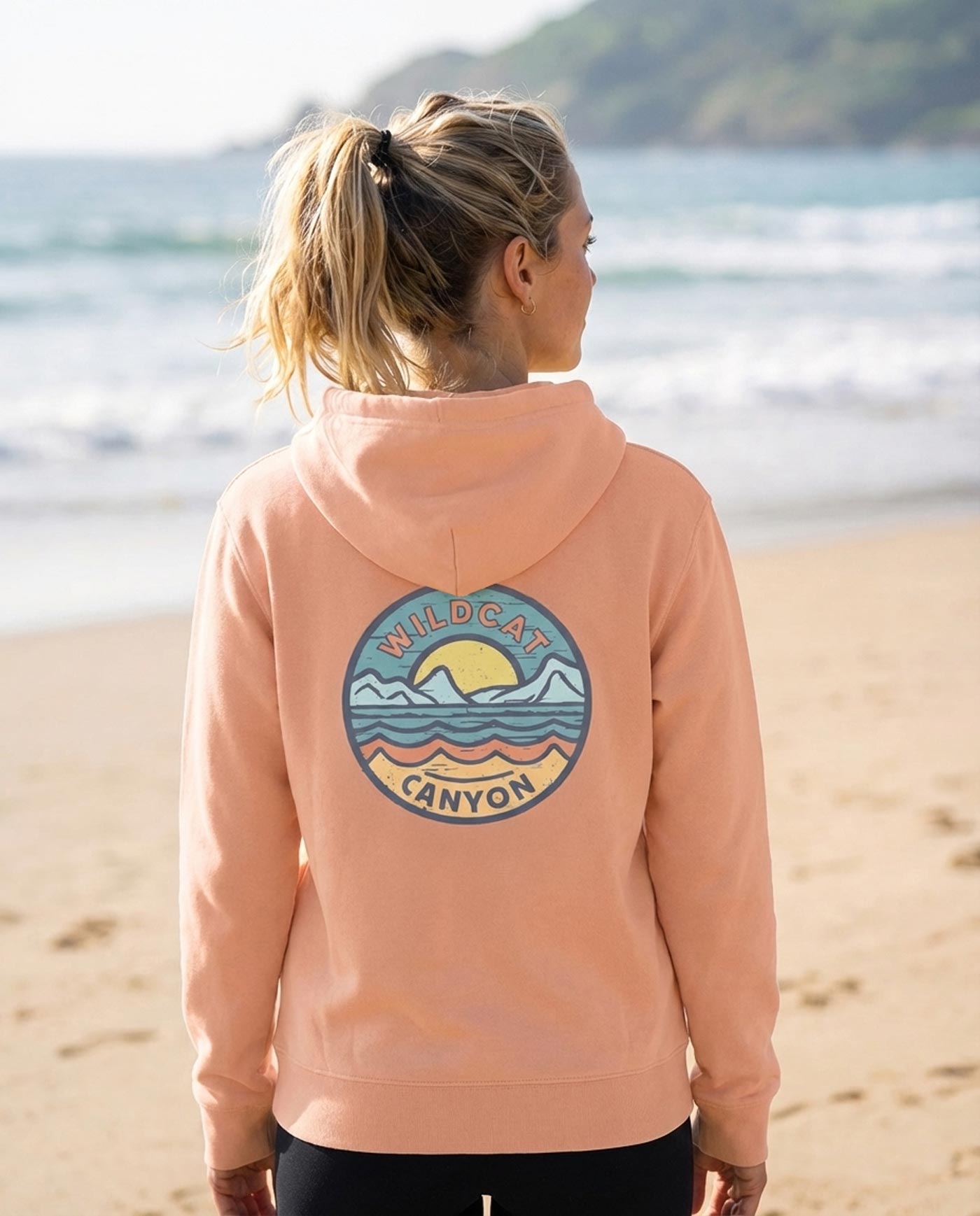 women's organic cotton surf hoodie