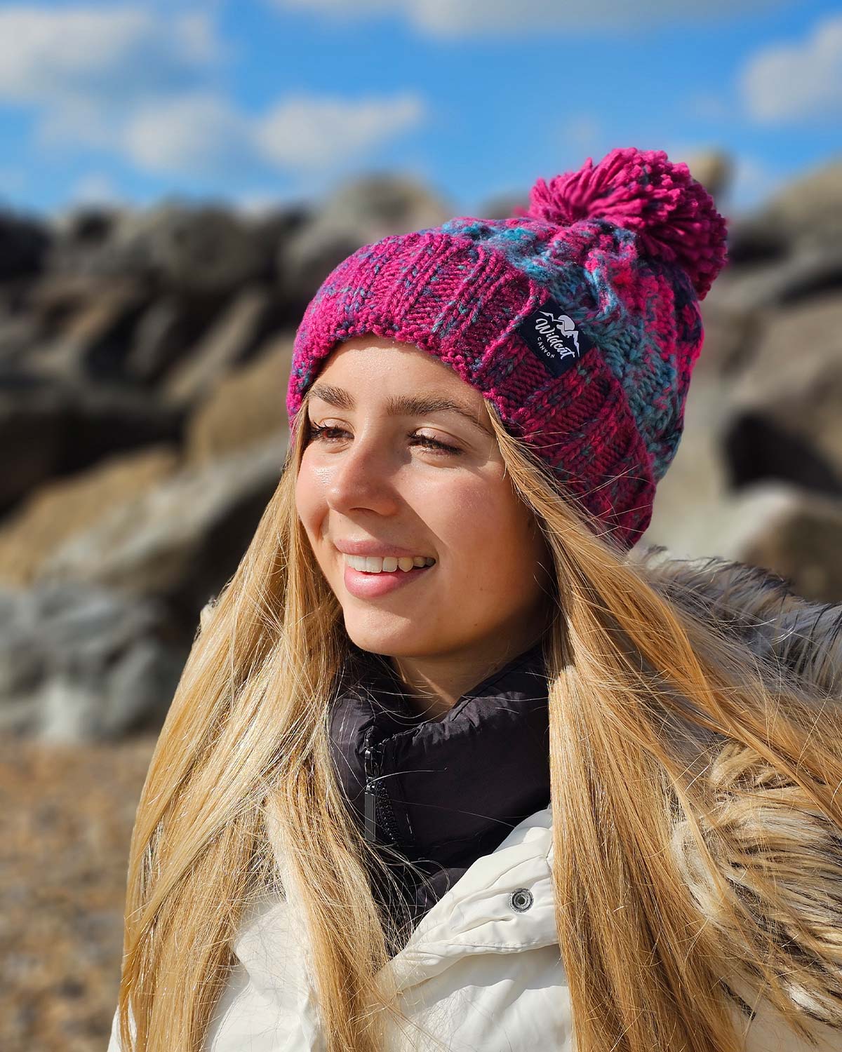 Pathfinder - Adults Bobble Hat (Winter Berries) - Image 2