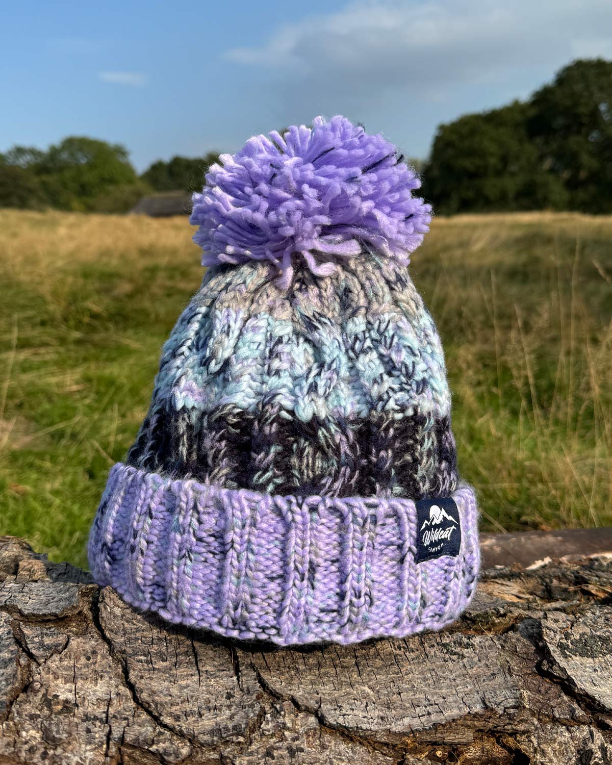 Pathfinder - Kids Bobble Hat (Lavender) - Image 2
