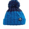 Snowseeker - Adults Bobble Hat (Blue & Navy)