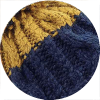 Navy & Mustard