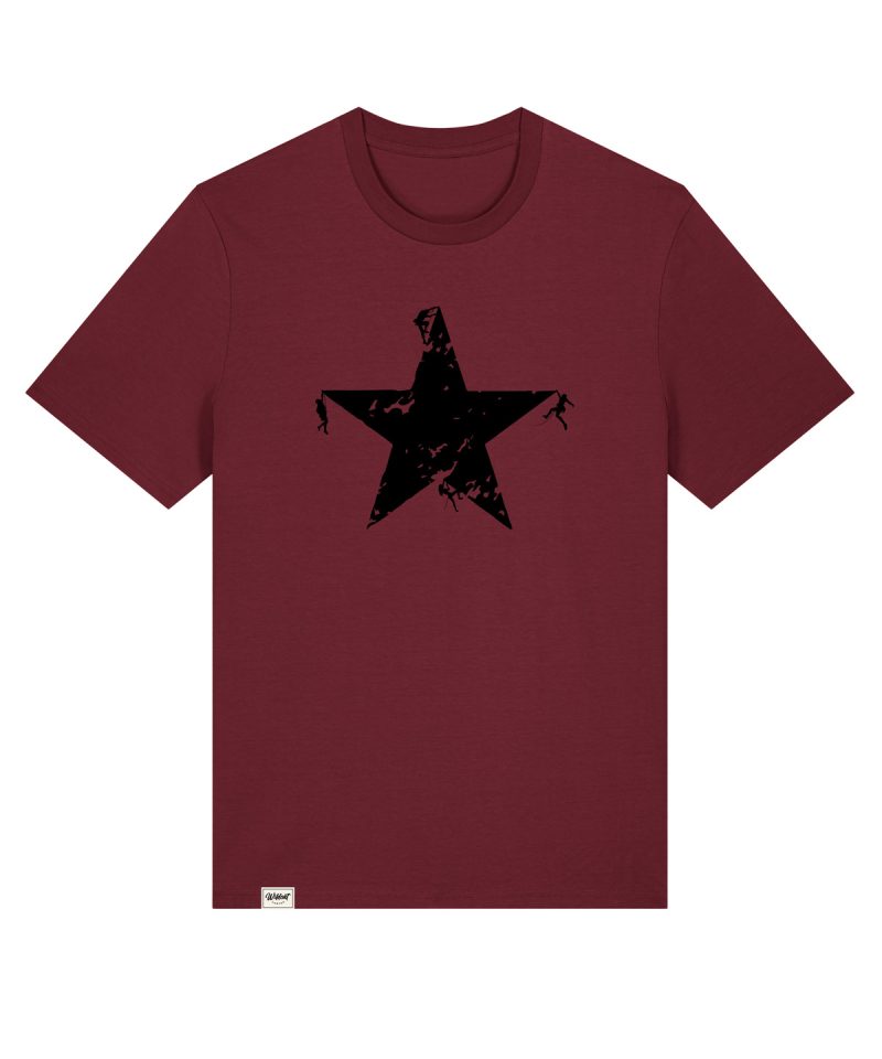 Wildcat Canyon Rockstar! Men's Organic Cotton T-Shirt in Burgundy