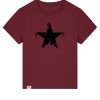 Wildcat Canyon Rockstar! Women's Organic Cotton T-Shirt in Burgundy
