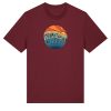 Wildcat Canyon Wildcat Sunrise (Dark) Men's Organic Cotton T-Shirt in Burgundy