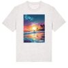 Wildcat Canyon Seaside Serenity Men's Organic Cotton T-Shirt in Cool Heather Grey