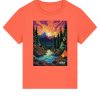 Wildcat Canyon Riverside Retreat Women's Organic Cotton T-Shirt in Fiesta