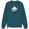 Wildcat Canyon Misty Mountains Unisex Organic Cotton Sweatshirt in Stargazer