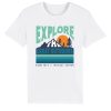 Wildcat Canyon The Great Outdoors Men's Organic Cotton T-Shirt in White