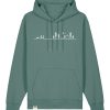 Wildcat Canyon Wild Dreamscape Unisex Organic Cotton Hoodie in Green Bay