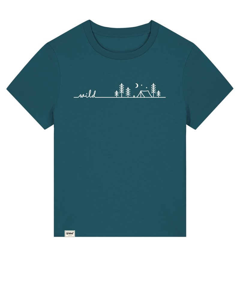 Wildcat Canyon Wild Dreamscape Women's Organic Cotton T-Shirt in Stargazer