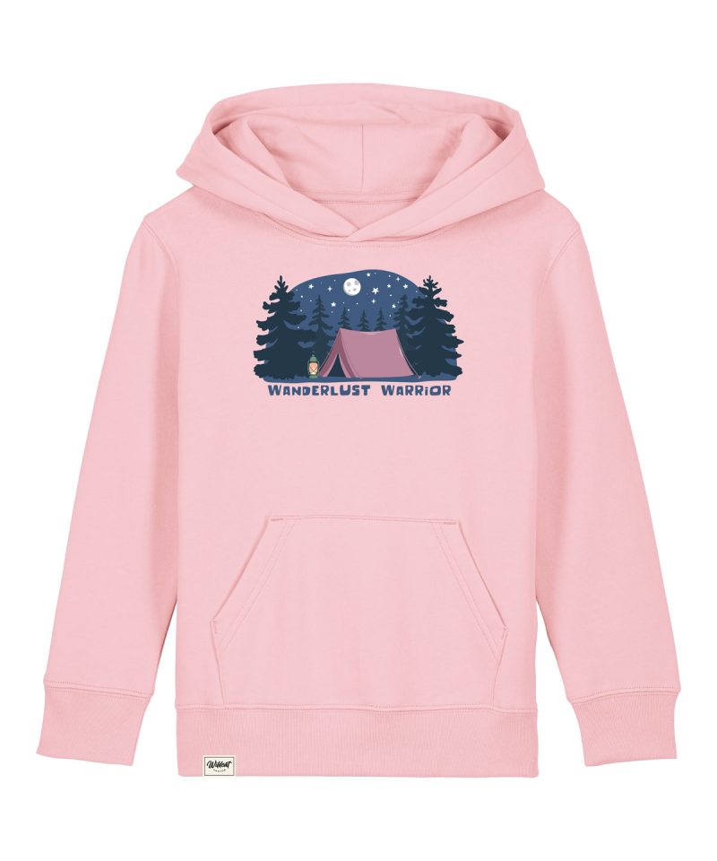Wanderlust Warrior - Kids Organic Cotton Hoodie