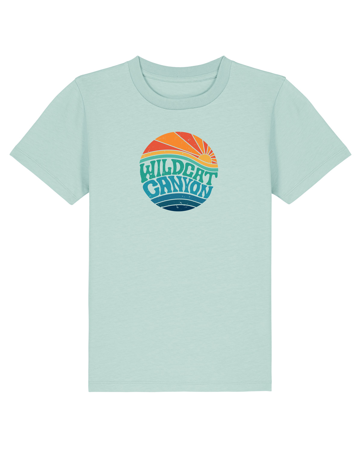 Wildcat Sunrise (Light) - Kids Organic Cotton T-Shirt