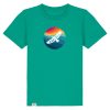 Wildcat Canyon Free As A Bird Kids Organic Cotton T-Shirt in Go Green