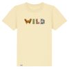 Wildcat Canyon Wild Animal! Kids Organic Cotton T-Shirt in Butter