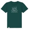 Wildcat Canyon Wherever I Wander Kids Organic Cotton T-Shirt in Glazed Green