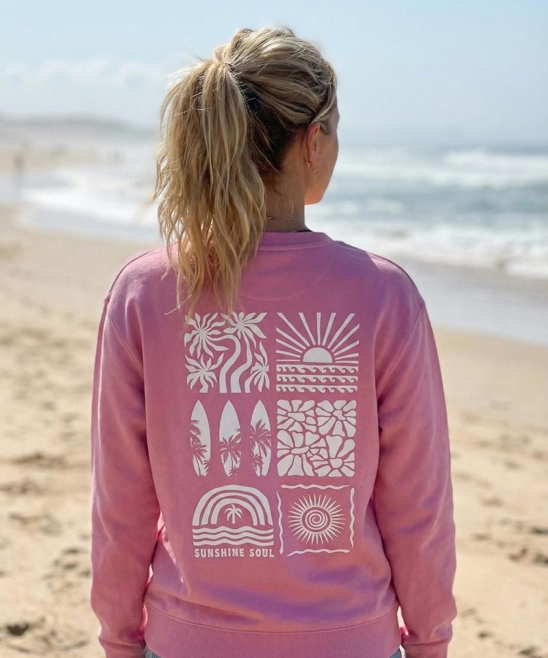Alternative view of Sunshine Soul - Women's Organic Cotton Sweatshirt