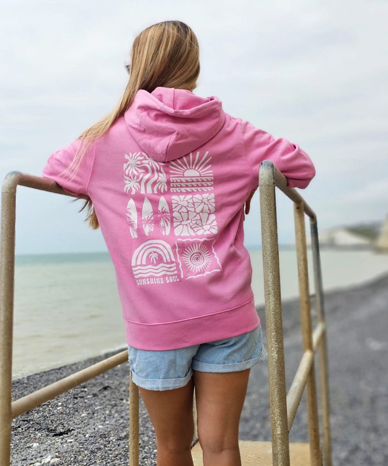 Alternative view of Sunshine Soul - Women's Organic Cotton Hoodie