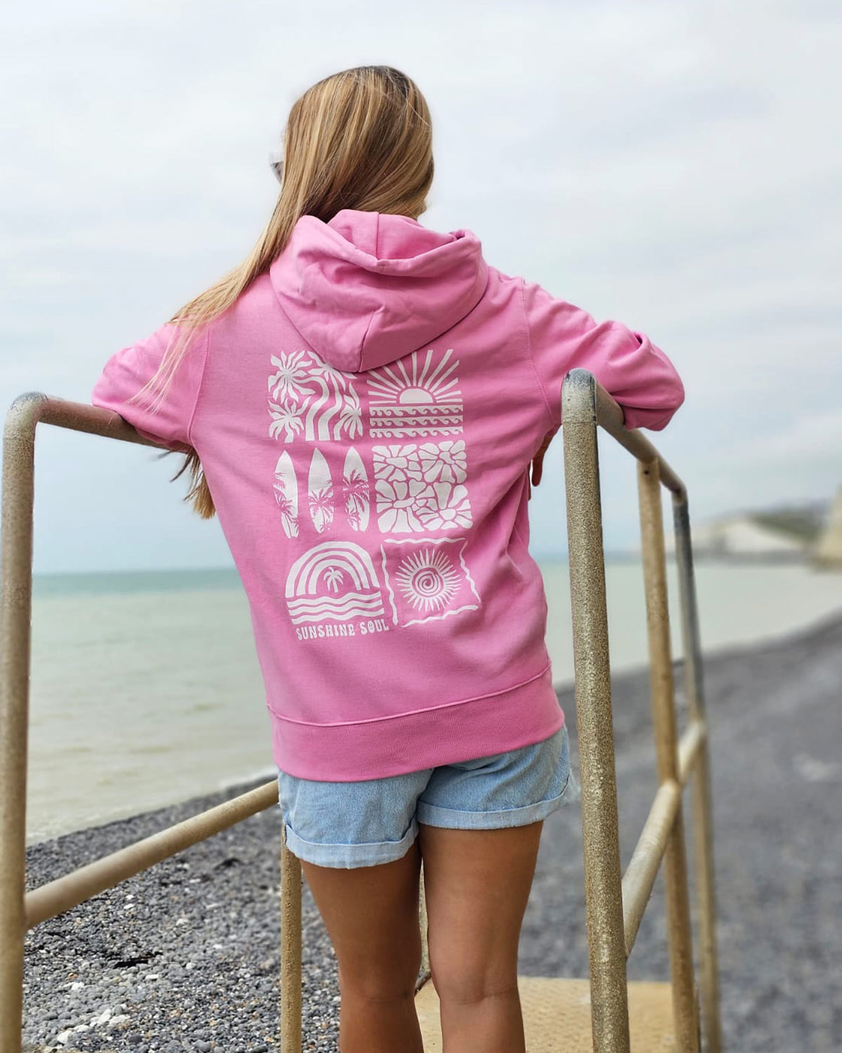 Sunshine Soul - Women's Organic Cotton Hoodie - Image 2