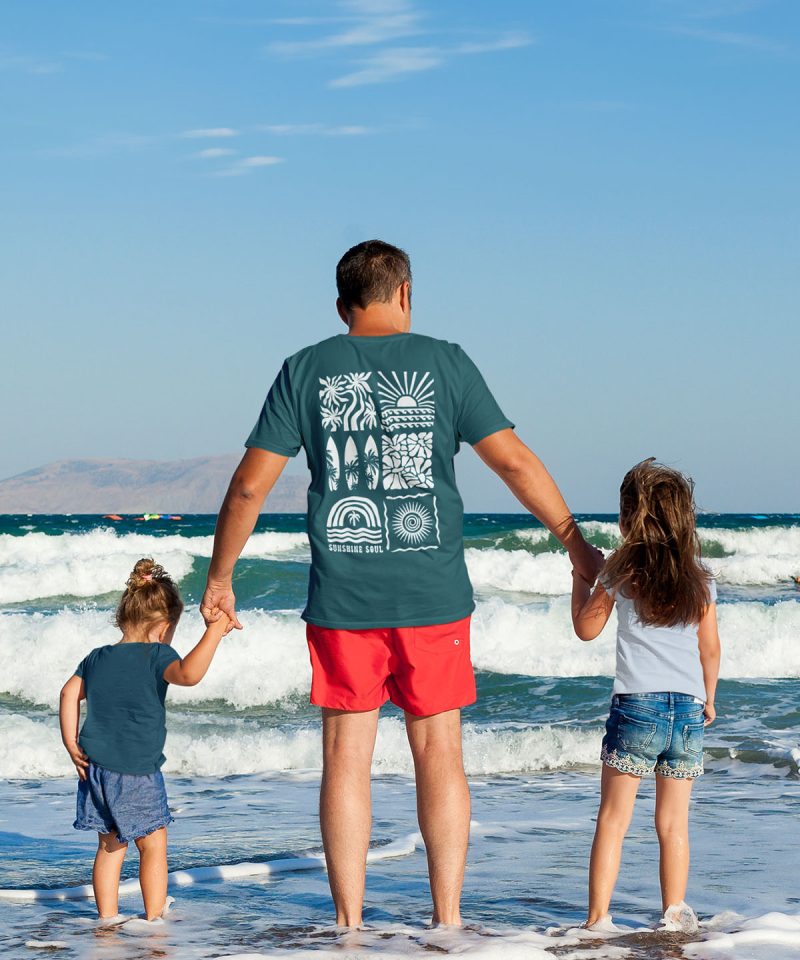 Alternative view of Sunshine Soul - Men's Organic Cotton T-Shirt