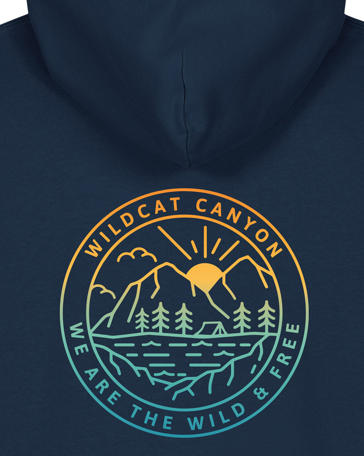 Wild & Free - Unisex Organic Cotton Hoodie - Image 2