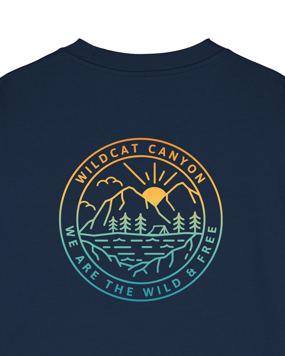 Wild & Free – Unisex Organic Cotton Sweatshirt - Image 3