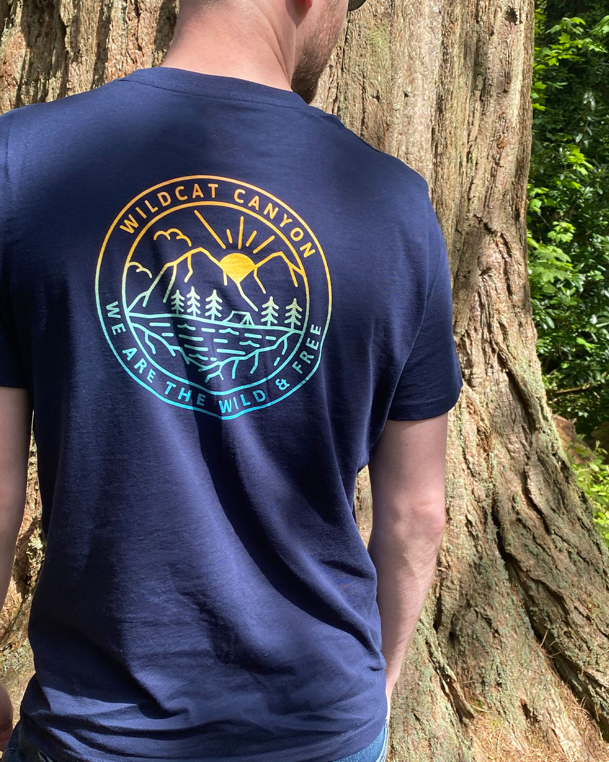 Wild & Free - Men's Organic Cotton T-Shirt - Image 2
