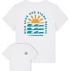 Wildcat Canyon Ocean Breeze Women's Organic Cotton T-Shirt in White