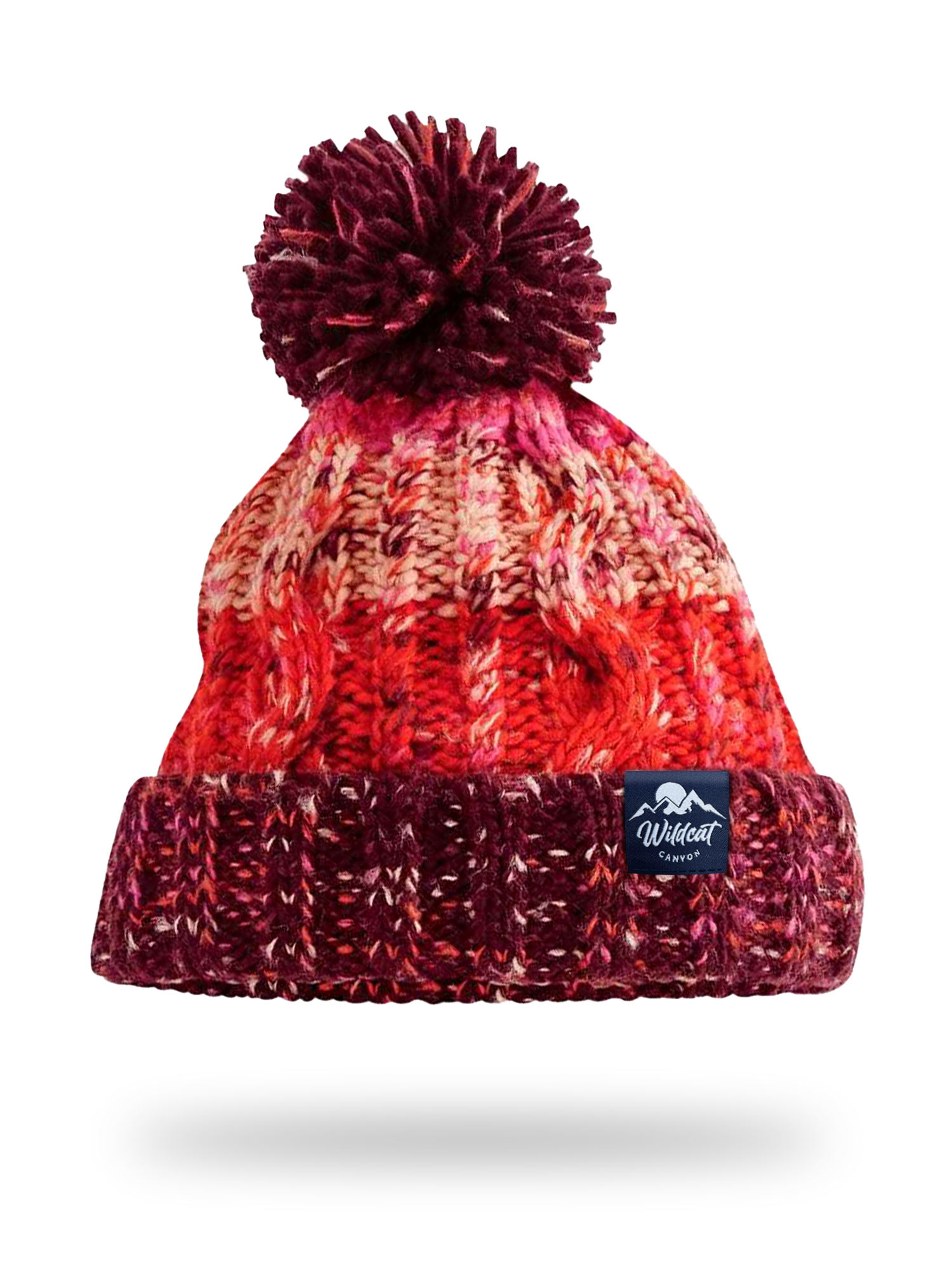 Pathfinder - Adults Bobble Hat (Cherry)