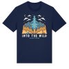 Wildcat Canyon Into The Wild Men's Organic Cotton T-Shirt in French Navy