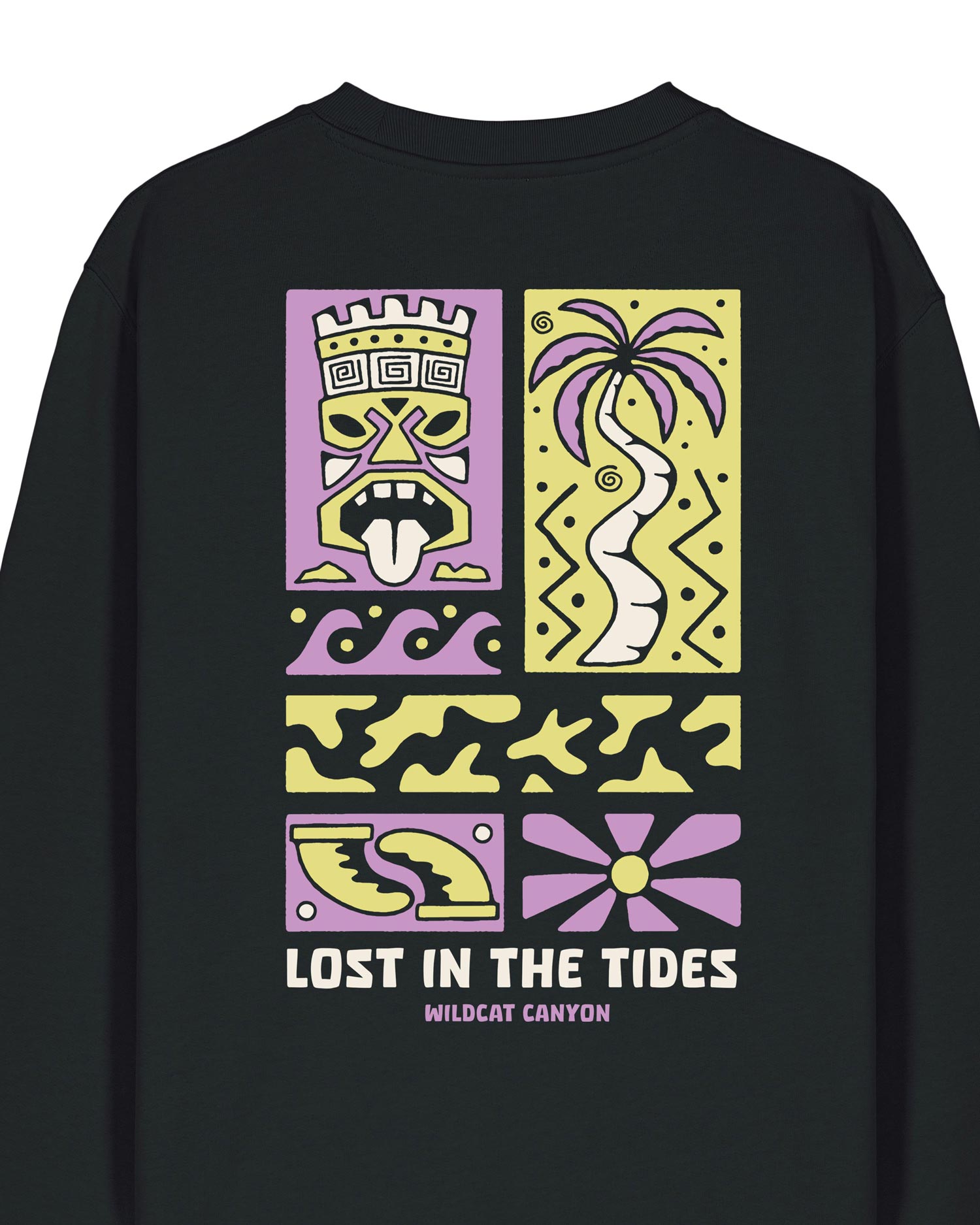 Lost In The Tides - Unisex Organic Cotton Sweatshirt - Image 5