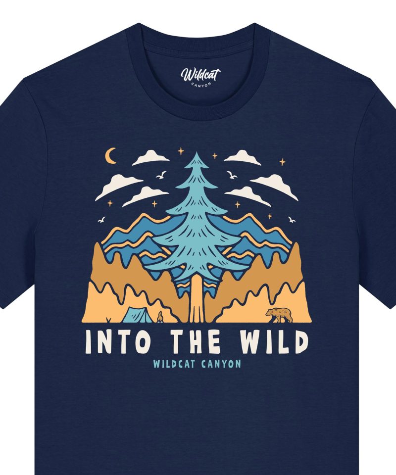 Alternative view of Into The Wild - Men's Organic Cotton T-Shirt
