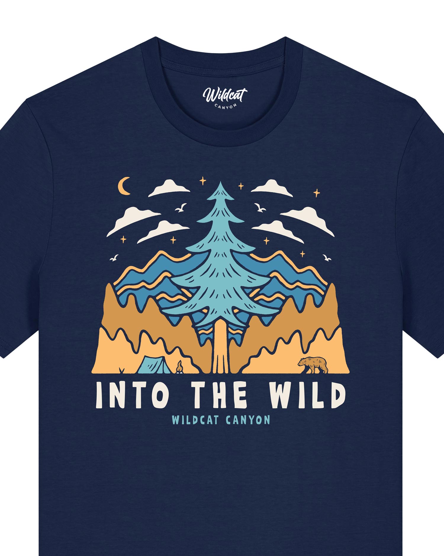 Into The Wild - Men's Organic Cotton T-Shirt - Image 2