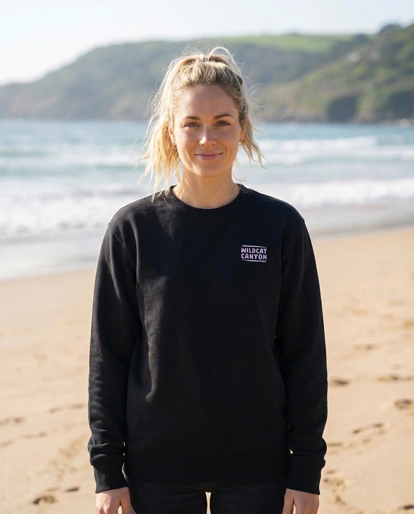 Lost In The Tides - Unisex Organic Cotton Sweatshirt - Image 3