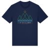 Wildcat Canyon Live For The Journey Men's Organic Cotton T-Shirt in French Navy