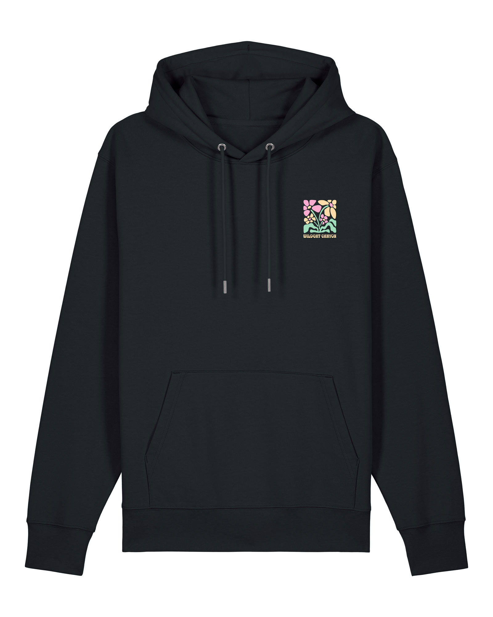 Wildcat Canyon Run With The Wind 1 Women's Organic Cotton Hoodie in Black