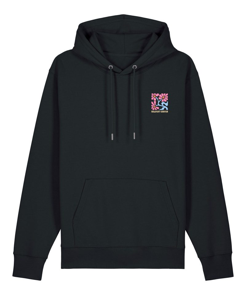 Wildcat Canyon Run With The Wind 2 Women's Organic Cotton Hoodie in Black