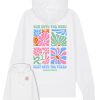 Wildcat Canyon Run With The Wind 3 Women's Organic Cotton Hoodie in White