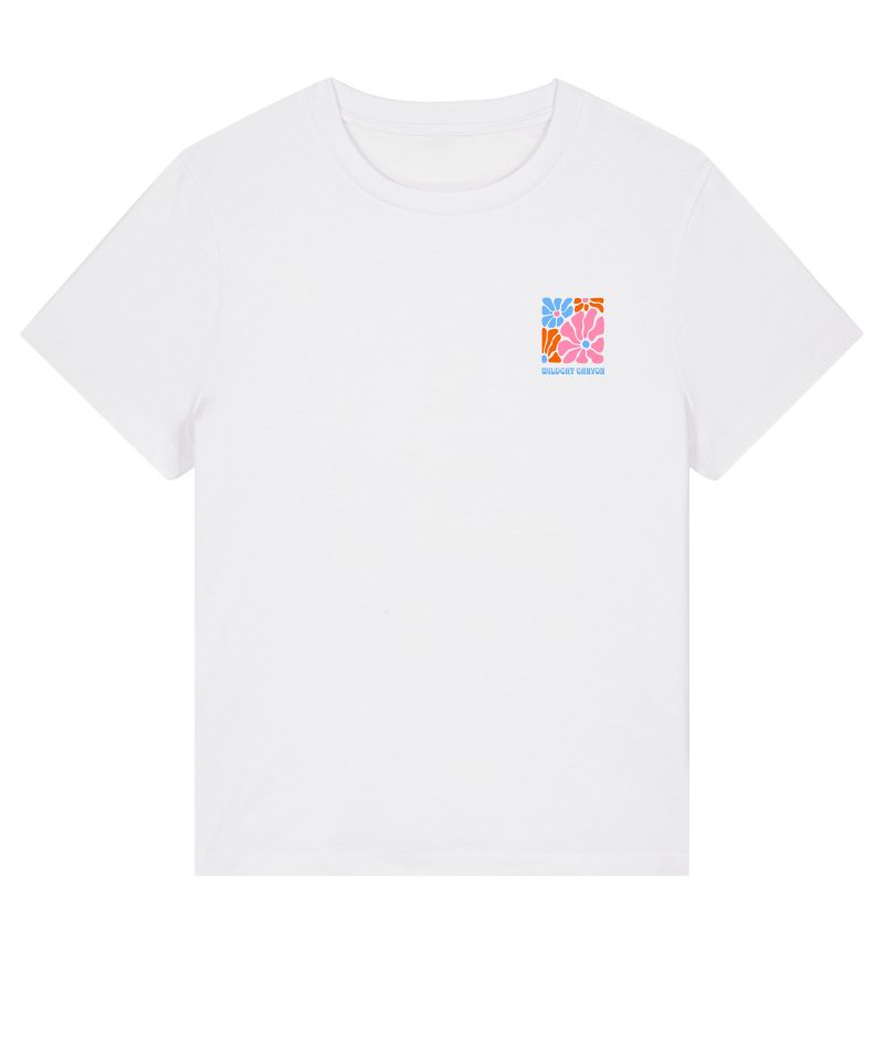 Wildcat Canyon Run With The Wind 3 Women's Organic Cotton T-Shirt in White