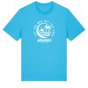 Wildcat Canyon Let The Sea Set You Free Men's Organic Cotton T-Shirt in Aqua Blue