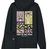 Wildcat Canyon Lost In The Tides Unisex Organic Cotton Hoodie in Black