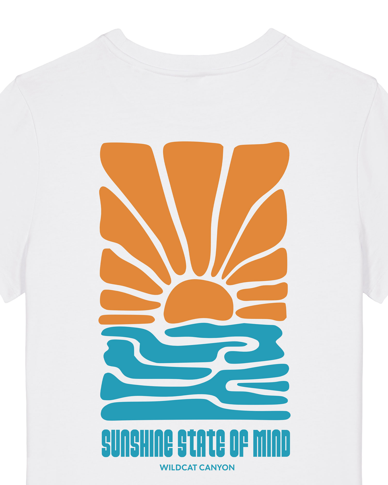 Wildcat Canyon Sunshine State Of Mind Women's Organic Cotton T-Shirt in White