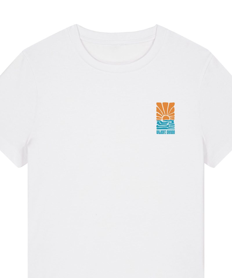 Wildcat Canyon Sunshine State Of Mind Women's Organic Cotton T-Shirt in White