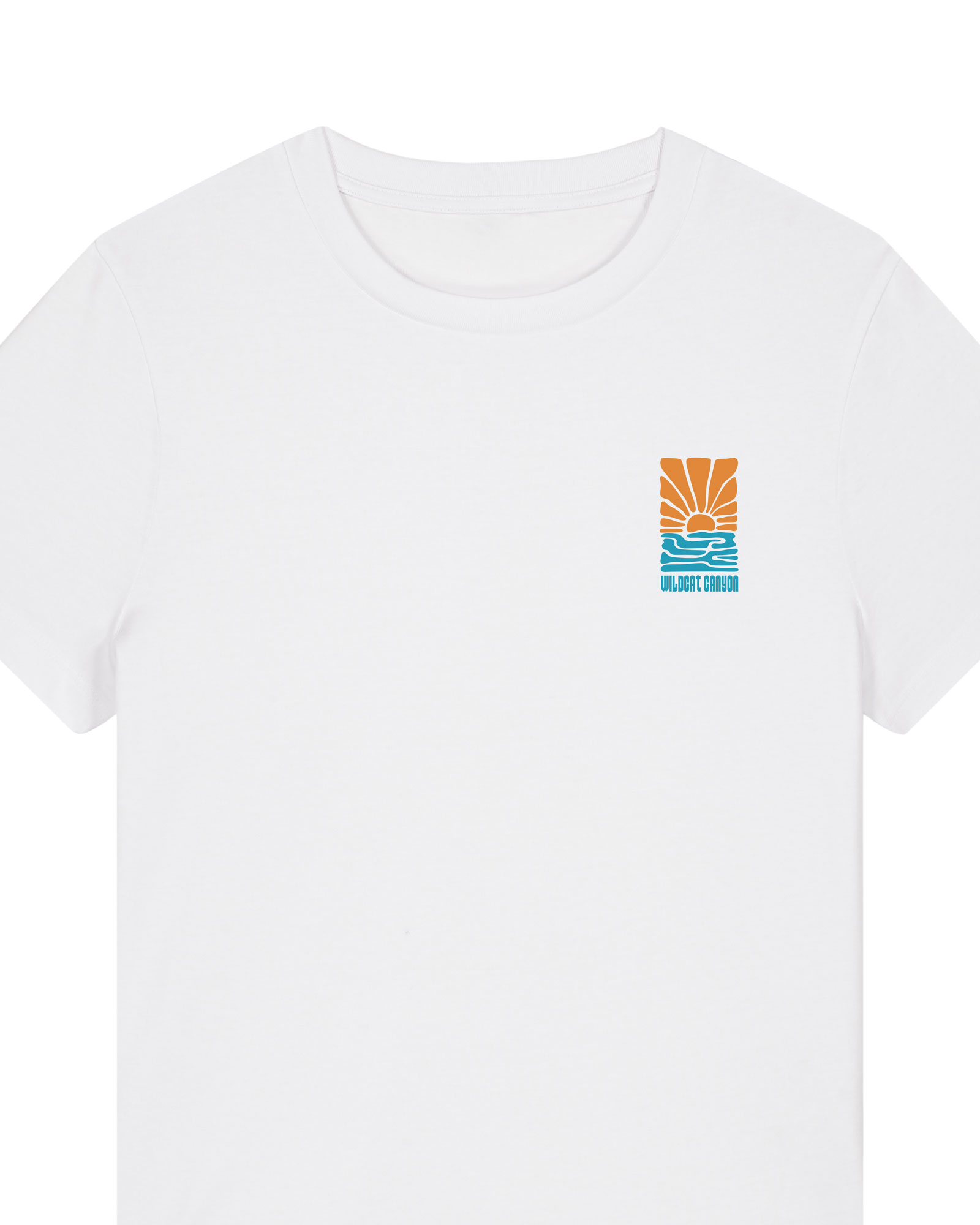 Wildcat Canyon Sunshine State Of Mind Women's Organic Cotton T-Shirt in White