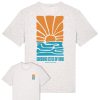 Wildcat Canyon Sunshine State Of Mind Men's Organic Cotton T-Shirt in Cool Heather Grey